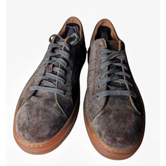 JOHNSTON & MURPHY Pascal Suede Low Top Sneakers Size 9M - Picture 4 of 6